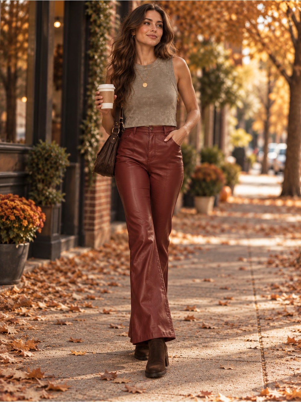 Zenana Crop Tank